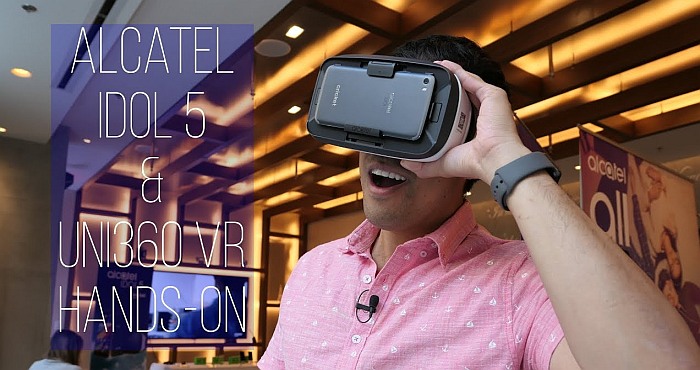 Virtual Reality comes into the Idol 5